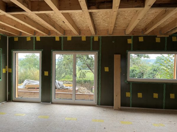 RDC en cours de travaux - Vue sud